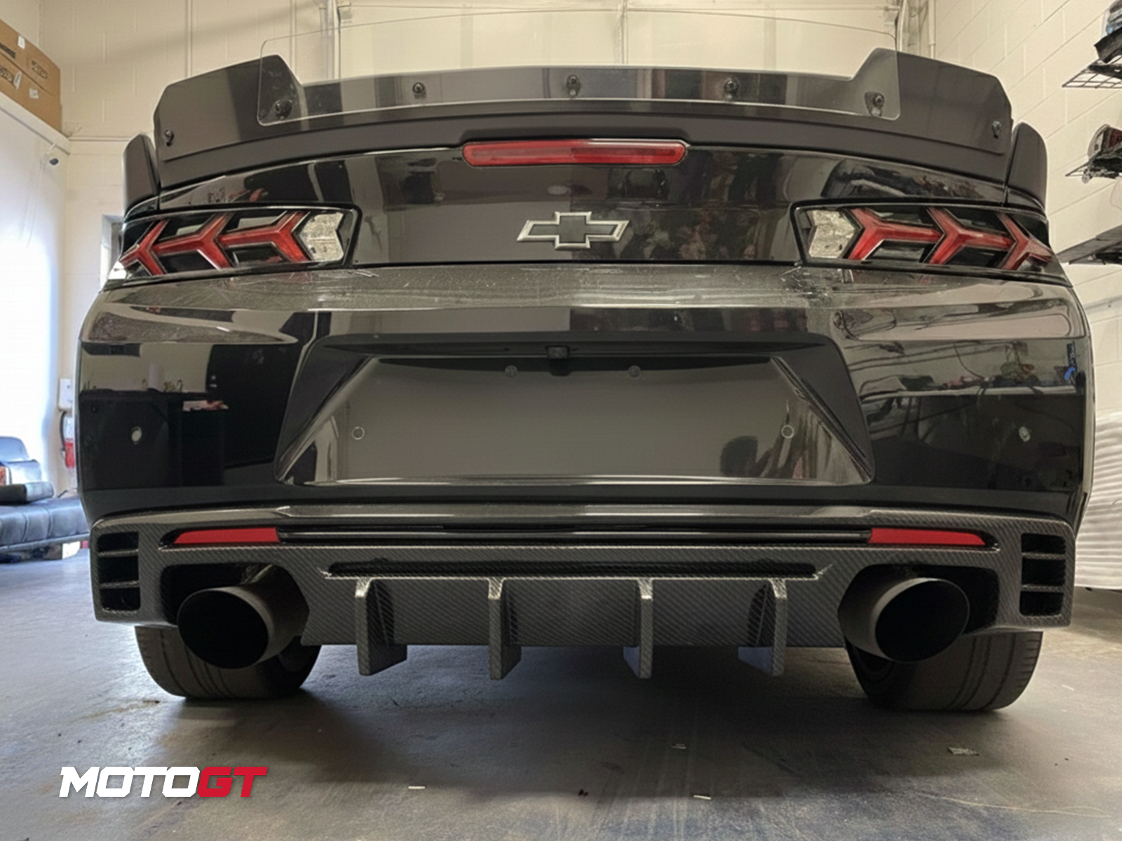 Camaro Rear Diffuser Trim - MotoGT