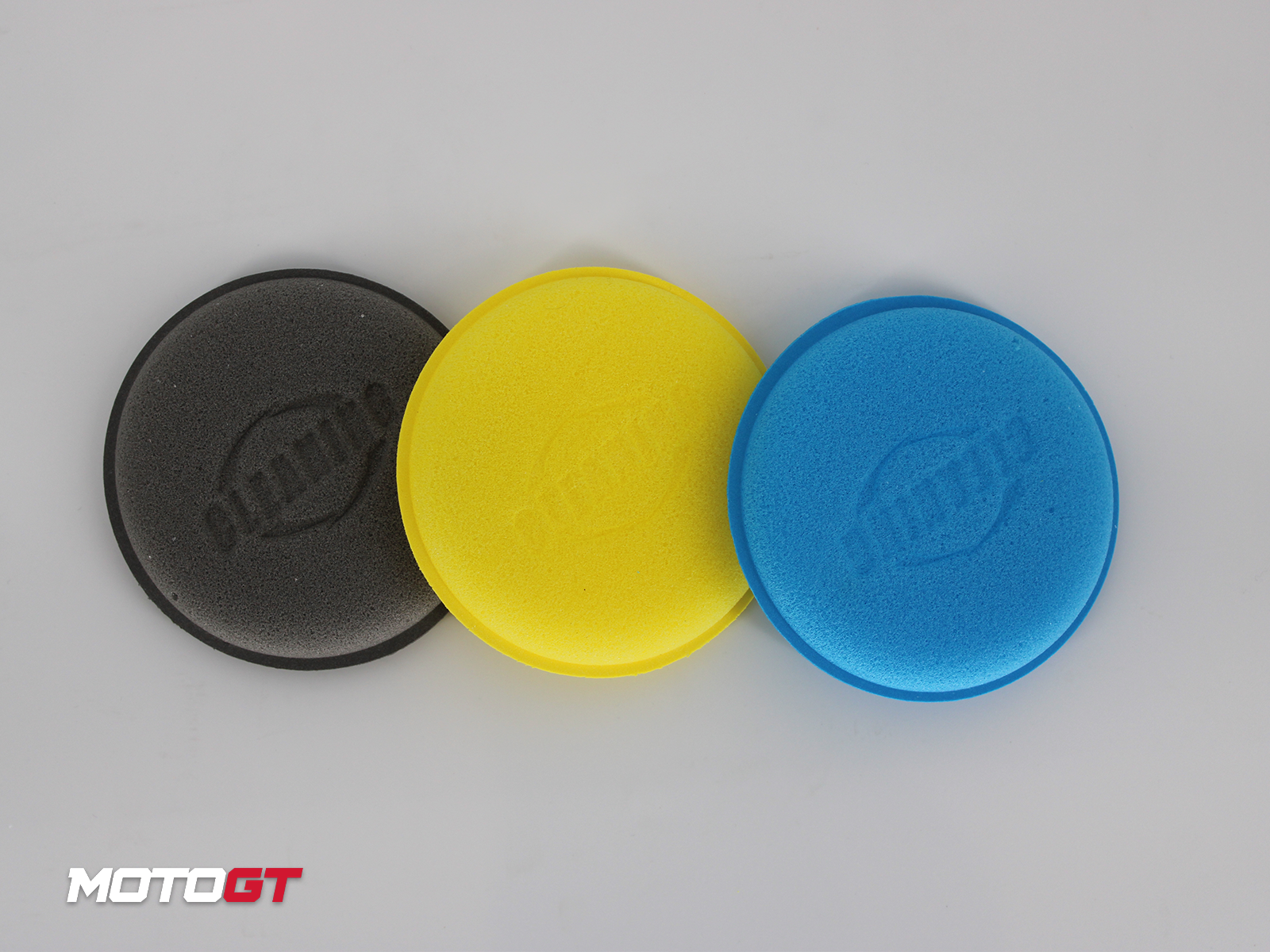 عبوة من 3 إسفنجات تلميع سيارات دائرية الشكل — 4