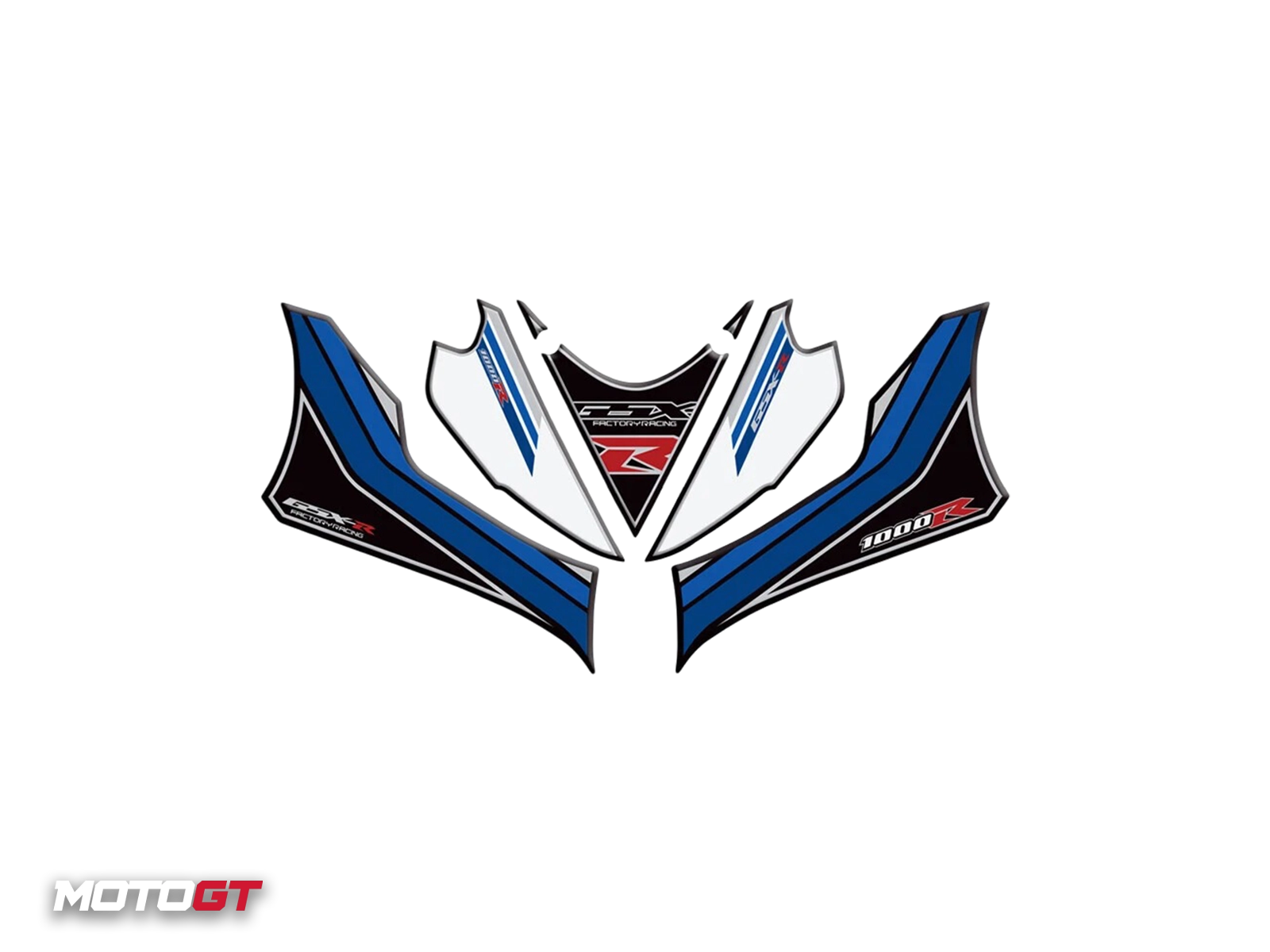 SUZUKI GSXR1000 MOTORCYCLE STICKER SET 2019 - 2024