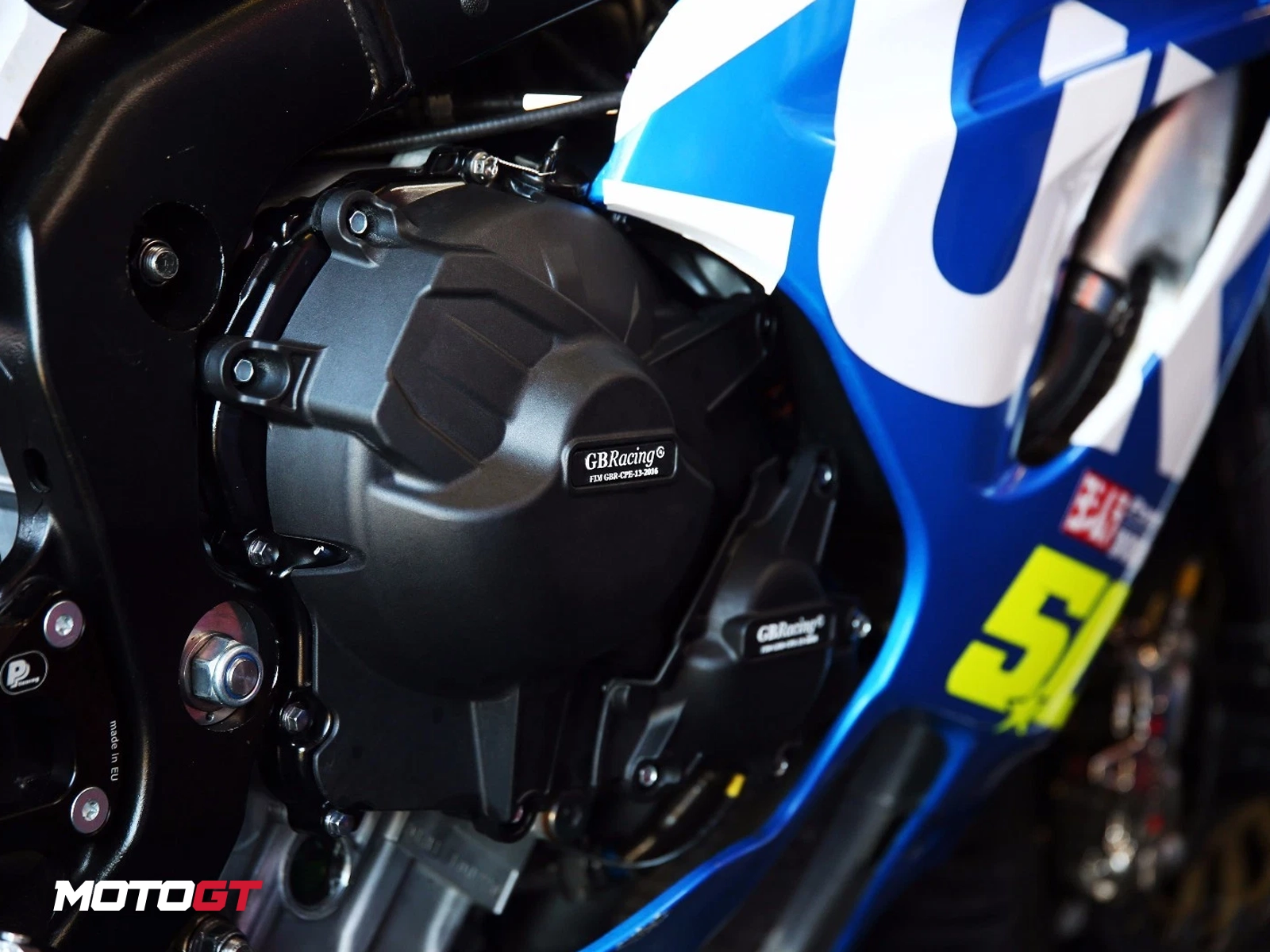 SUZUKI GSXR1000 ENGINE COVER SET ENGINE PROTECTION 2019 - 2024