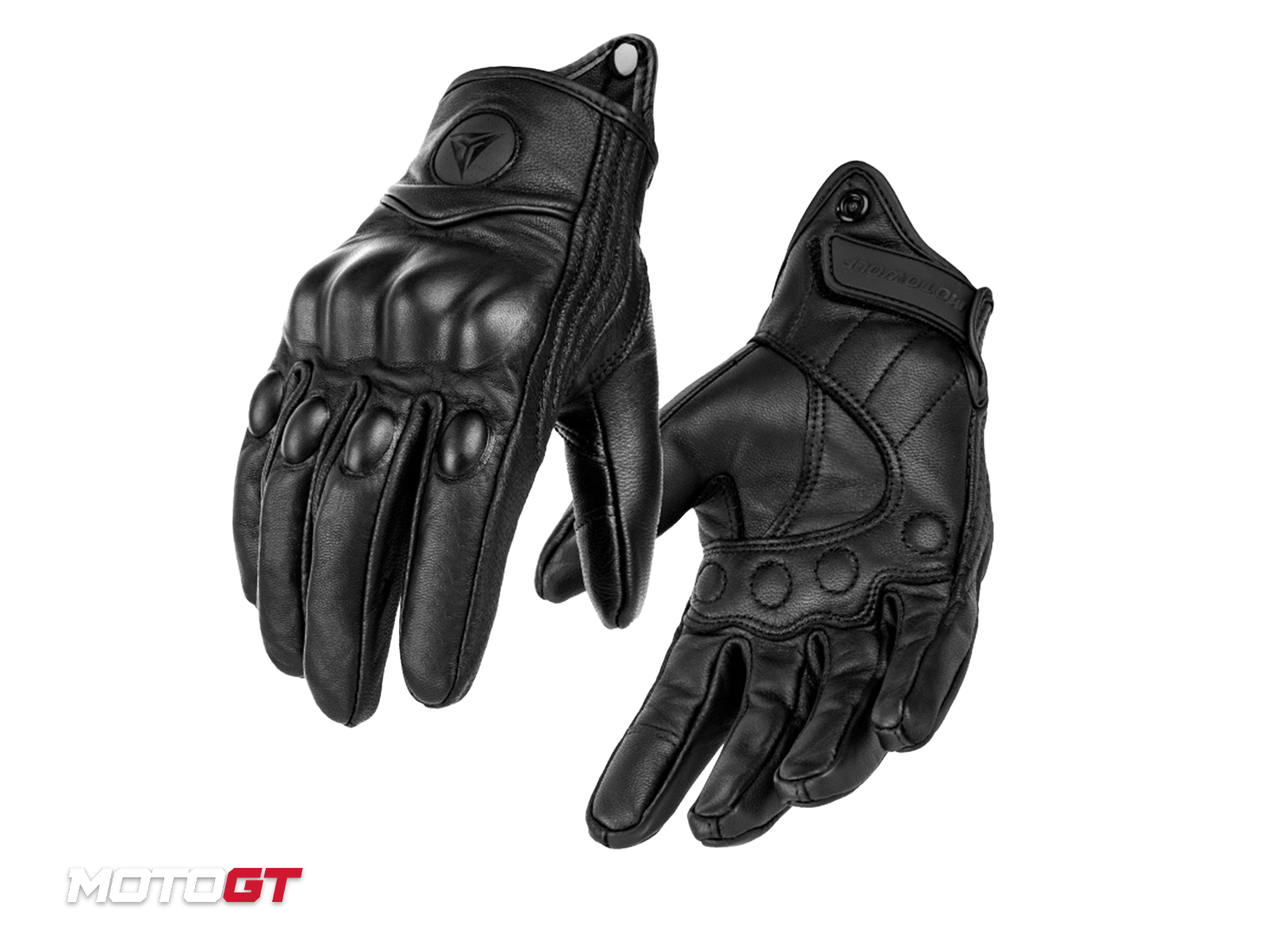 Motowolf Leather Racing Gloves