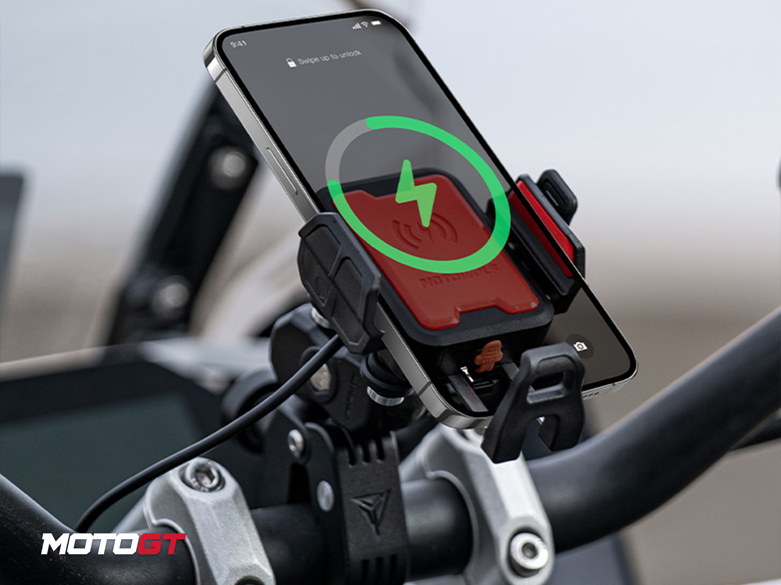 Motowolf fast lock phone holder