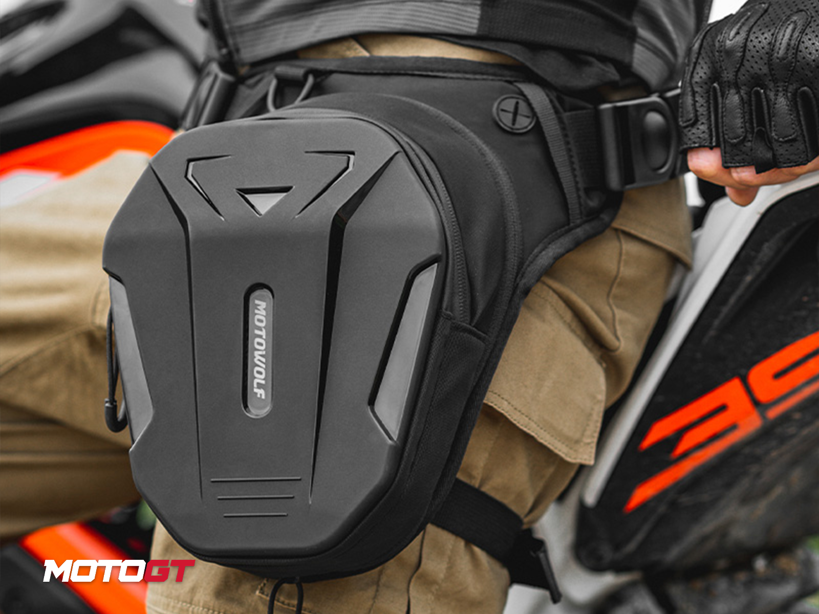 Motowolf Waterproof Riding Leg Bag