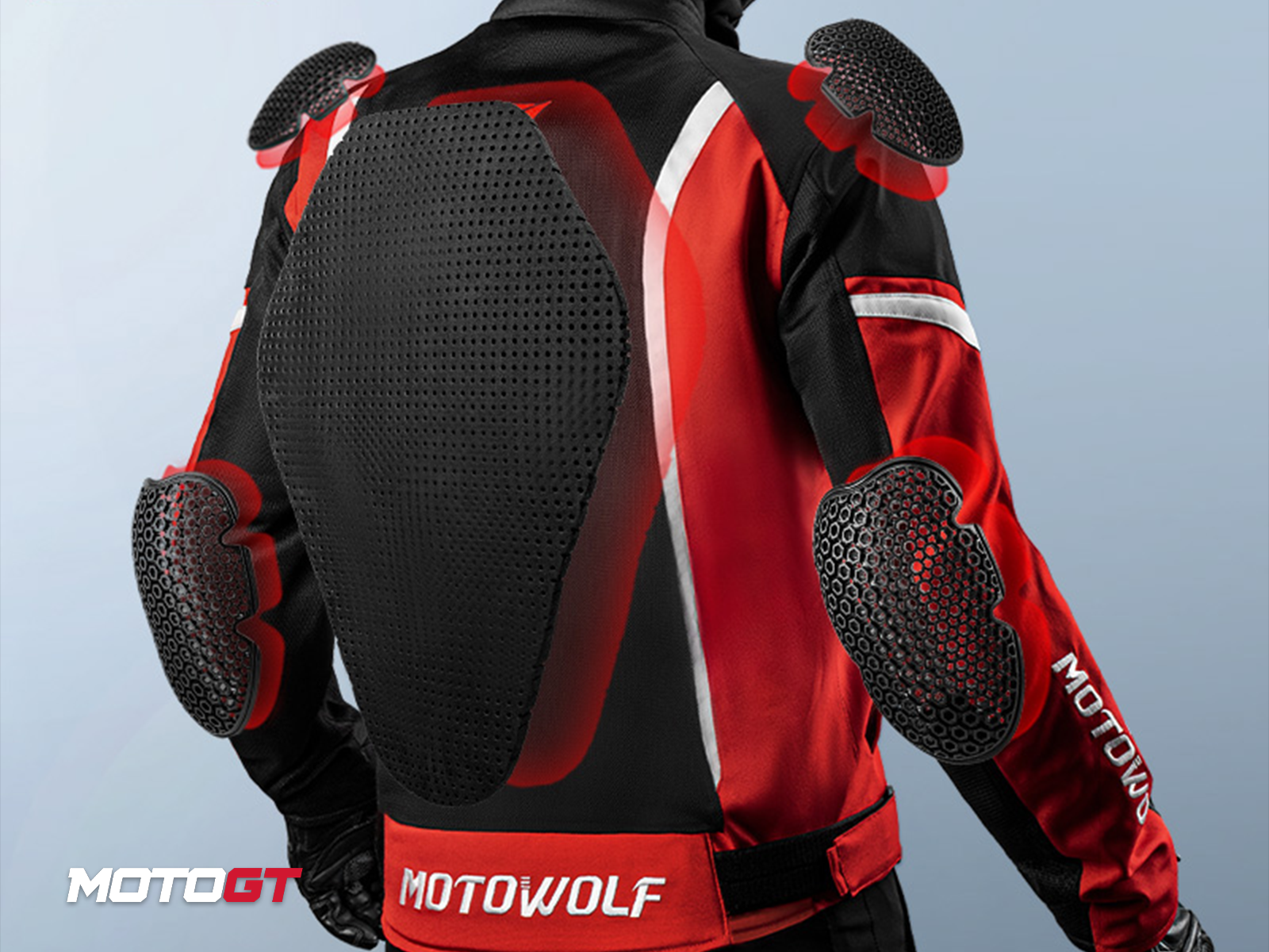 سترة ركوب الدراجات النارية من موتو وولف، واقية من الرياح، حاصلة على شهادة CE، معدات حماية