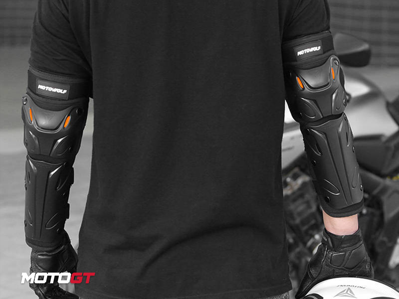 واقي الركبة والمرفقين للدراجات النارية من موتوولف سيفتي — 5