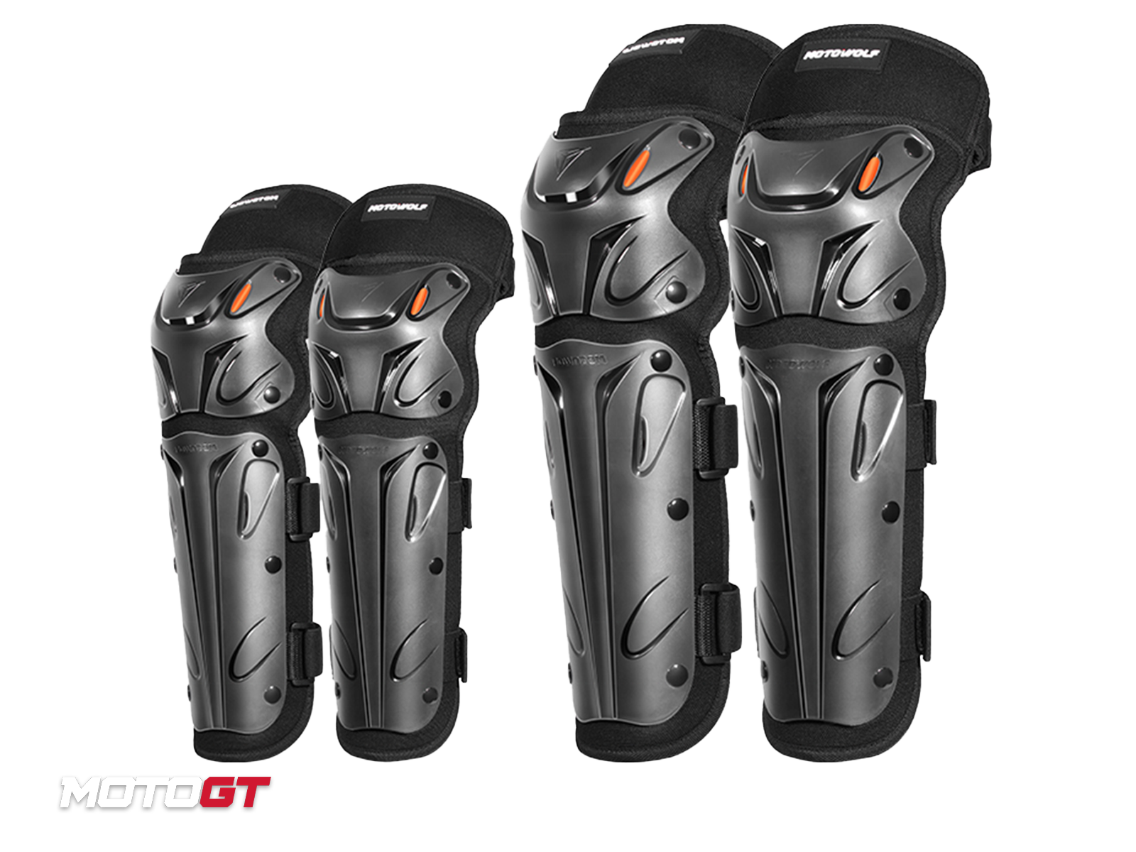 Motowolf Safety Motorcycle Knee and Elbows Protector Pad