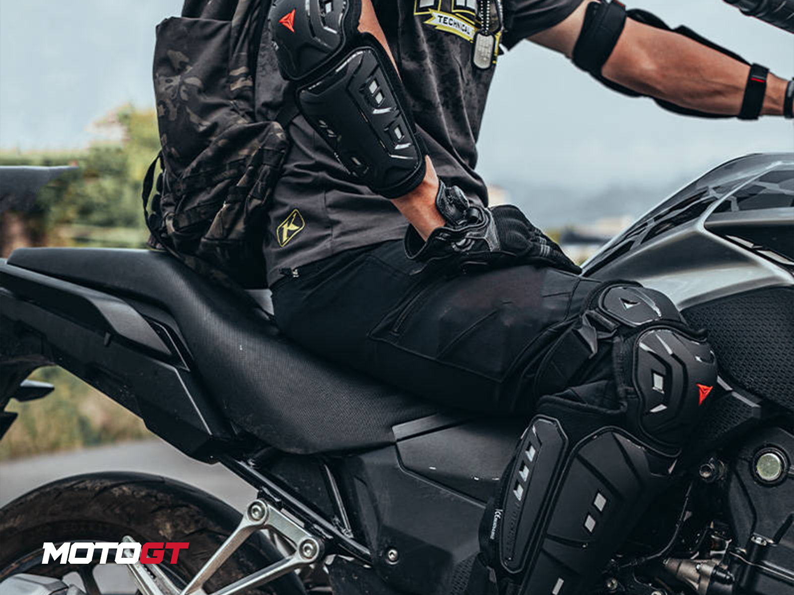 واقي الركبة والمرفقين للدراجات النارية من موتوولف سيفتي — 4