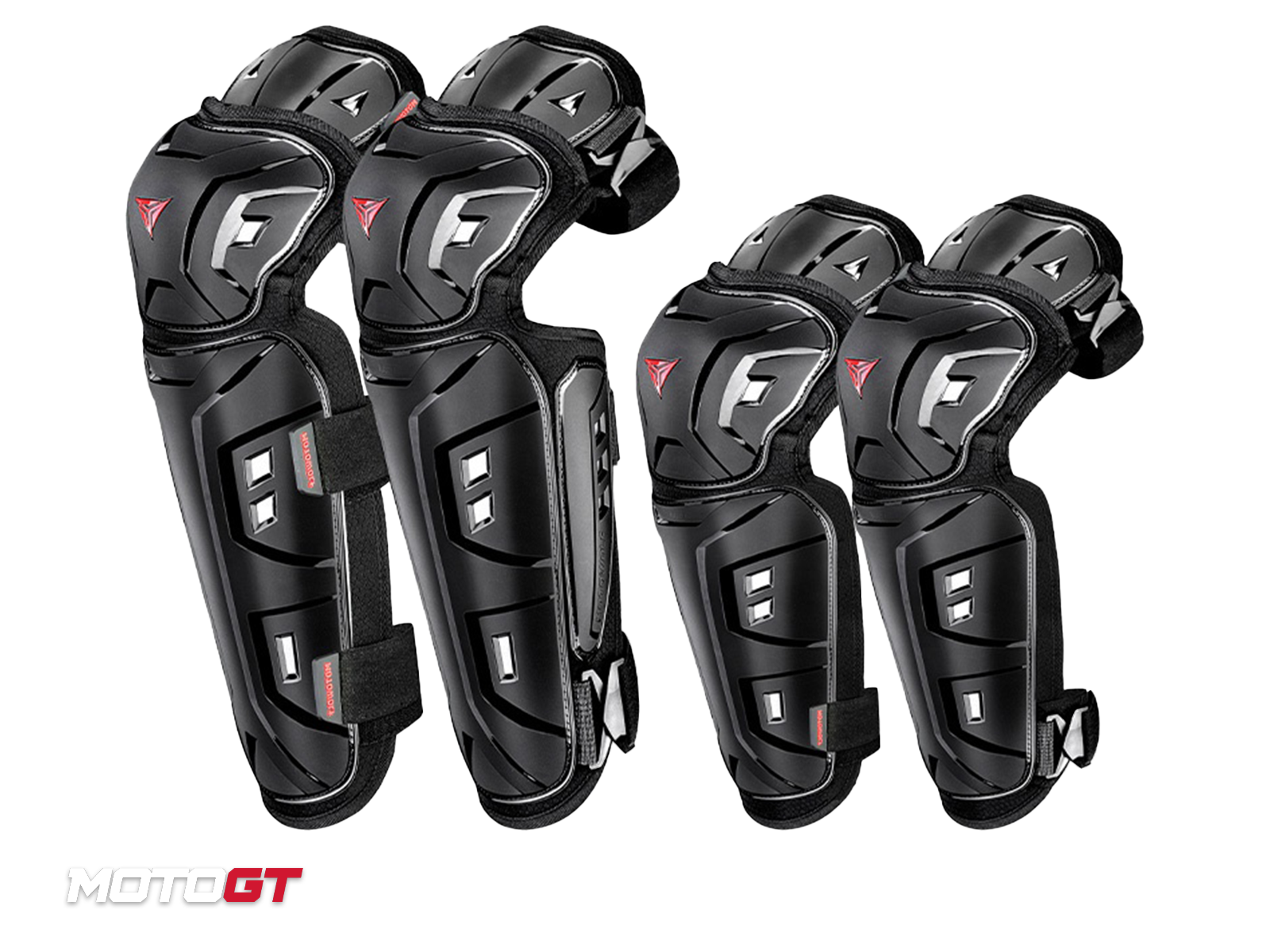 Motowolf Safety Motorcycle Knee and Elbows Protector Pad