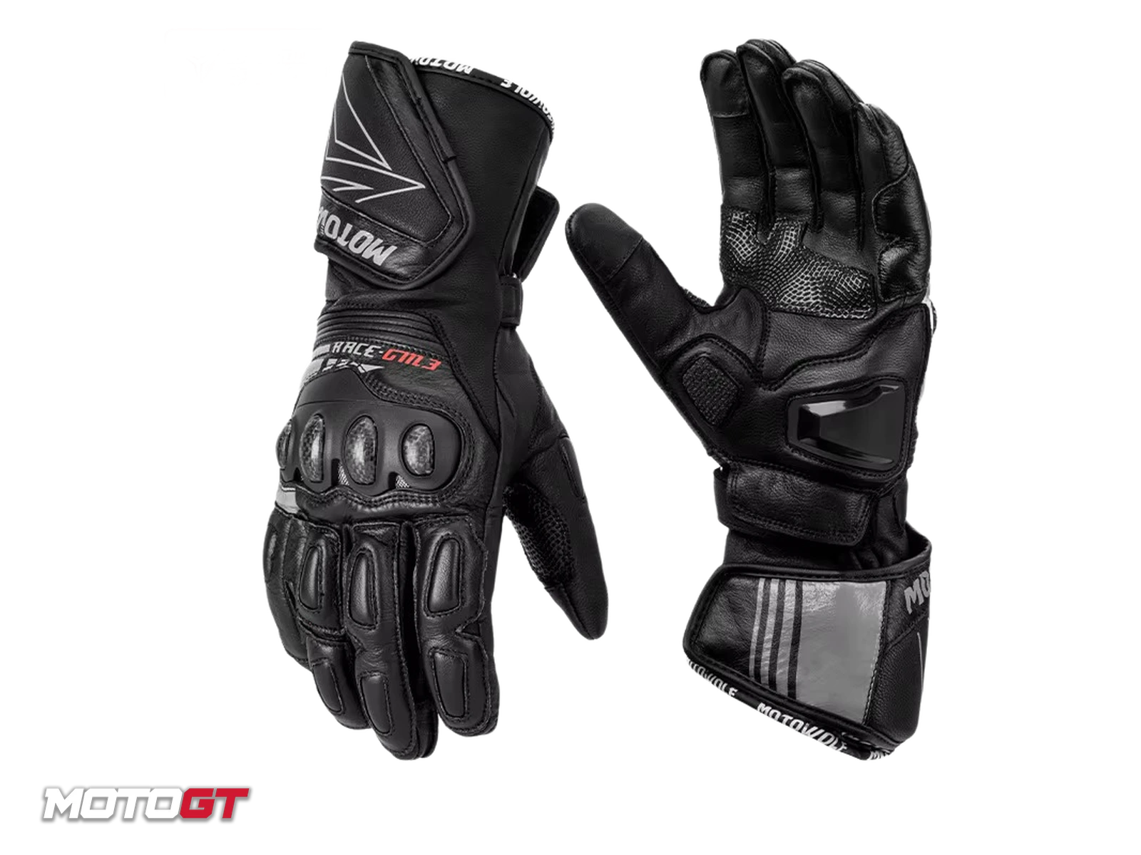 Motowolf Motorcycle Race Gloves Long Version Racing Gloves