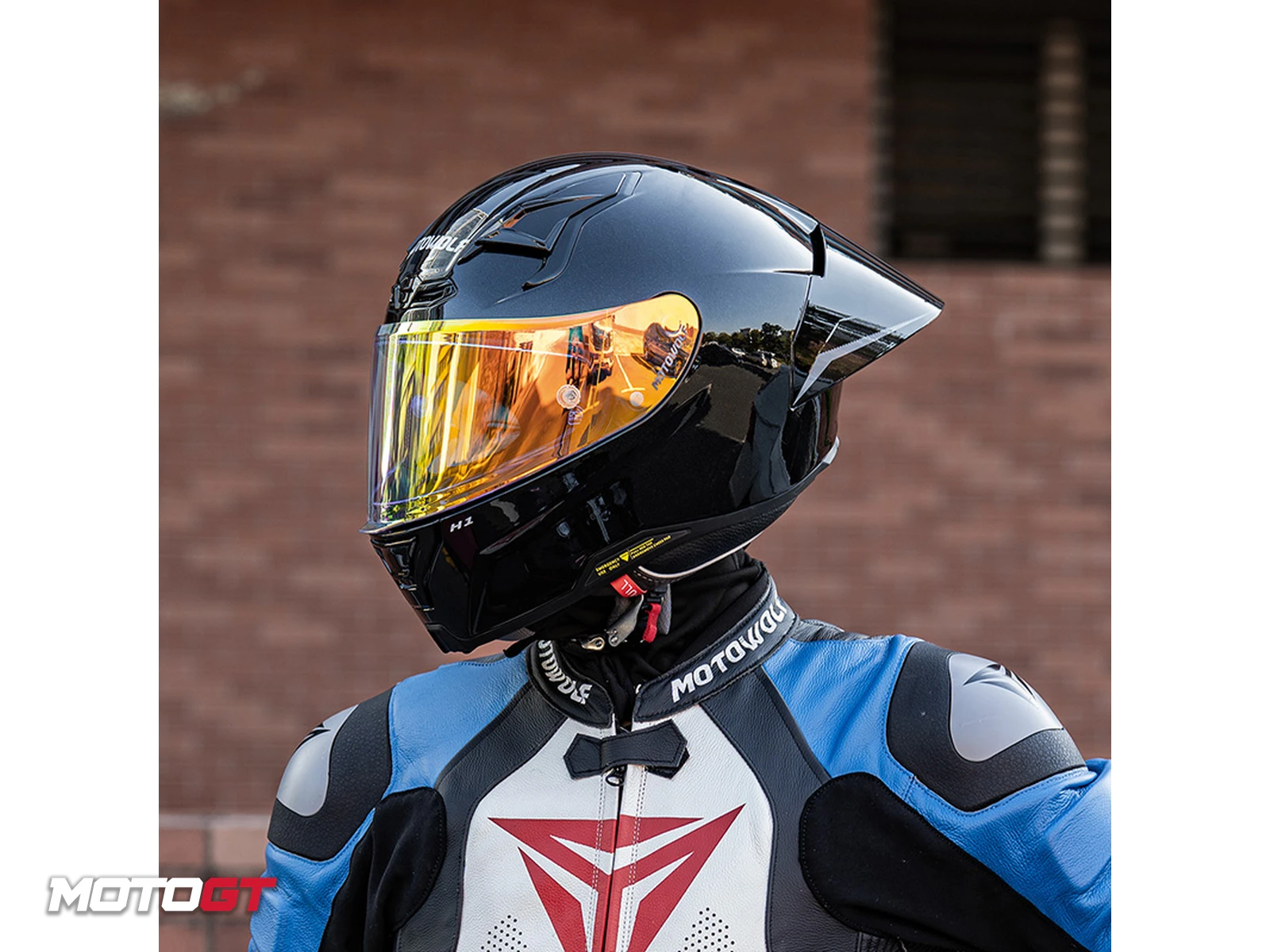 Motowolf Motorcycle Helmet Full Face Helmet DOT Certification Street Bike Racing Helmet